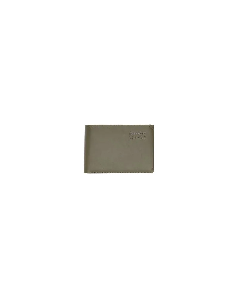 Piquadro Kleinlederwaren - Brieftaschenauf YOOX.COM Militärgrün