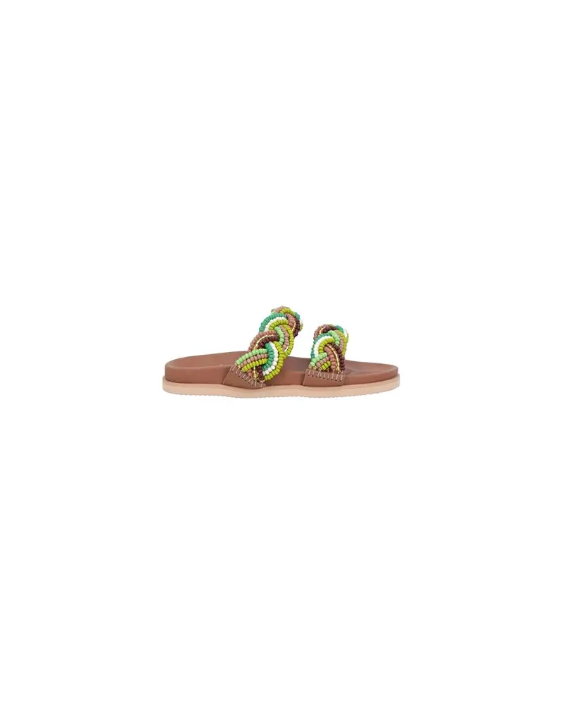DE SIENA SCHUHE - Sandalenauf YOOX.COM Grün