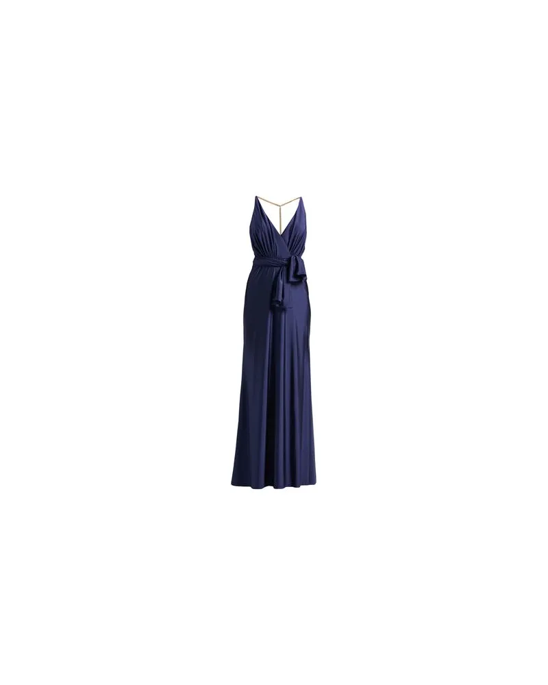 Forever Unique KLEIDER - Maxi-Kleiderauf YOOX.COM Marineblau