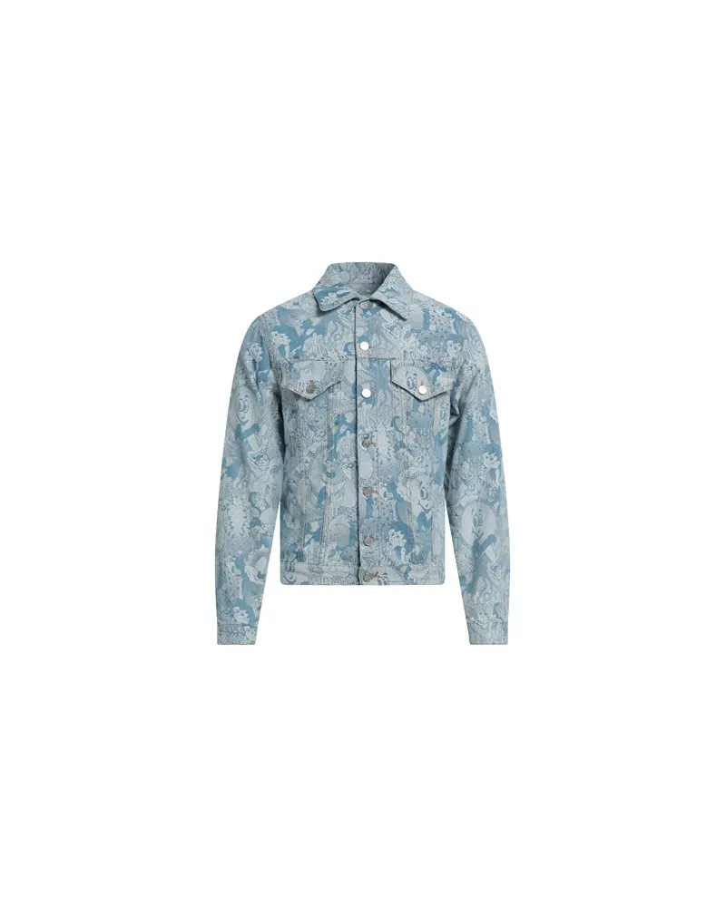 Aries JACKEN & MÄNTEL - Jeansjacken/Mäntelauf YOOX.COM Blau