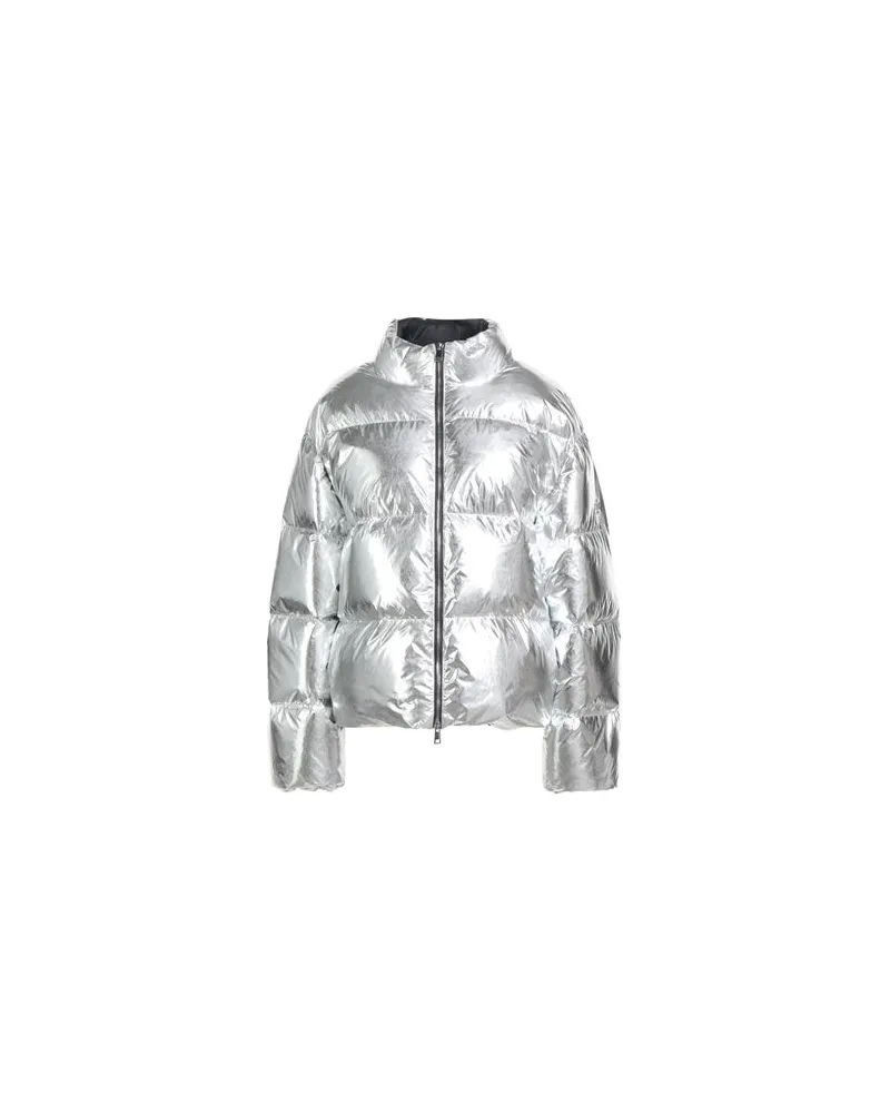 Tory Burch JACKEN & MÄNTEL - Pufferjacken & Daunenjackenauf YOOX.COM Silber