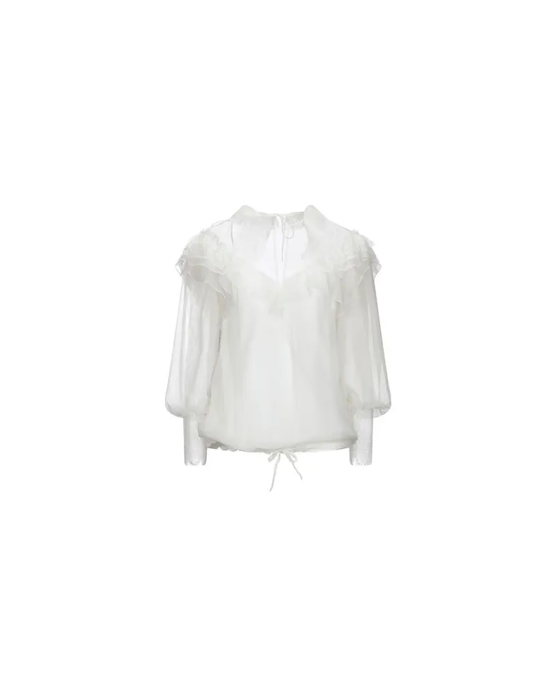 Alberta Ferretti TOPS - Topsauf YOOX.COM Elfenbein