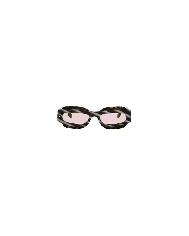 McQ MQ0374S  - BRILLEN - Sonnenbrillenauf YOOX.COM Dunkelbraun