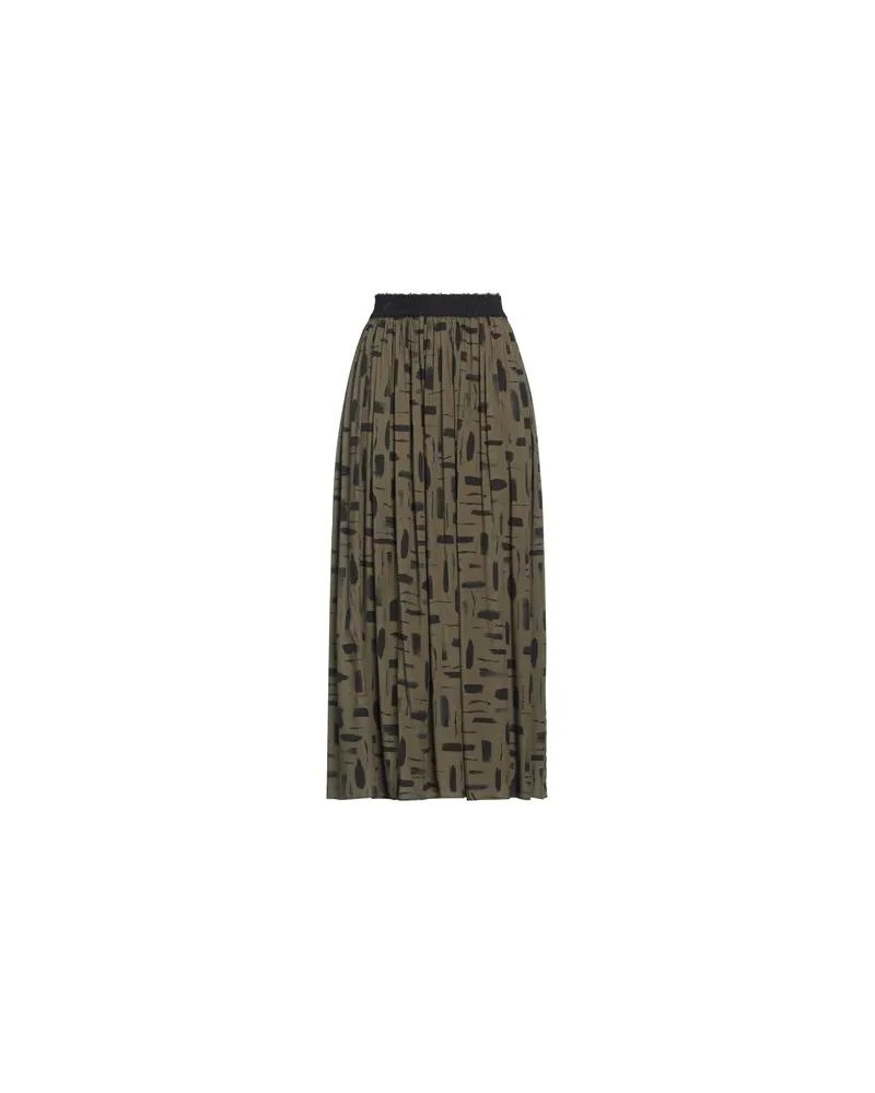 Alessia Santi HOSEN & RÖCKE - Midi-Röckeauf YOOX.COM Militärgrün