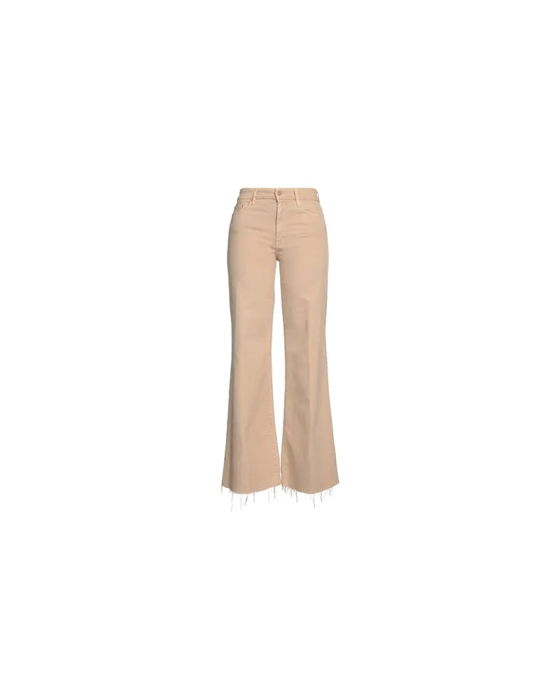 Mother HOSEN & RÖCKE - Jeanshosenauf YOOX.COM Beige