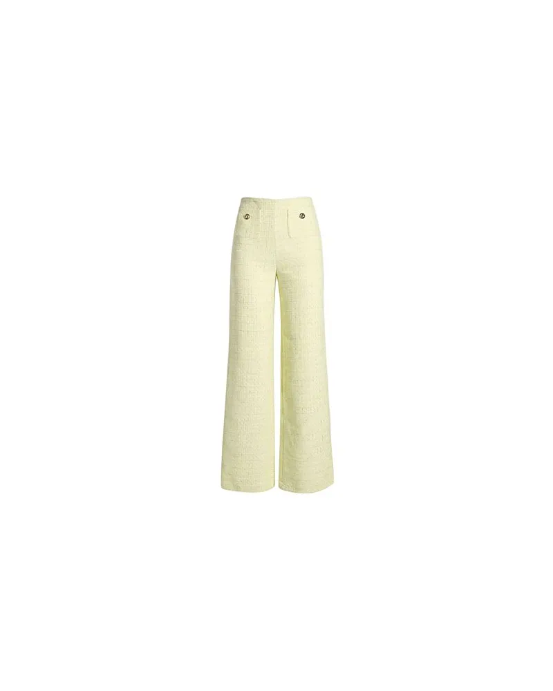 Maje HOSEN & RÖCKE - Hosenauf YOOX.COM Pastellgelb