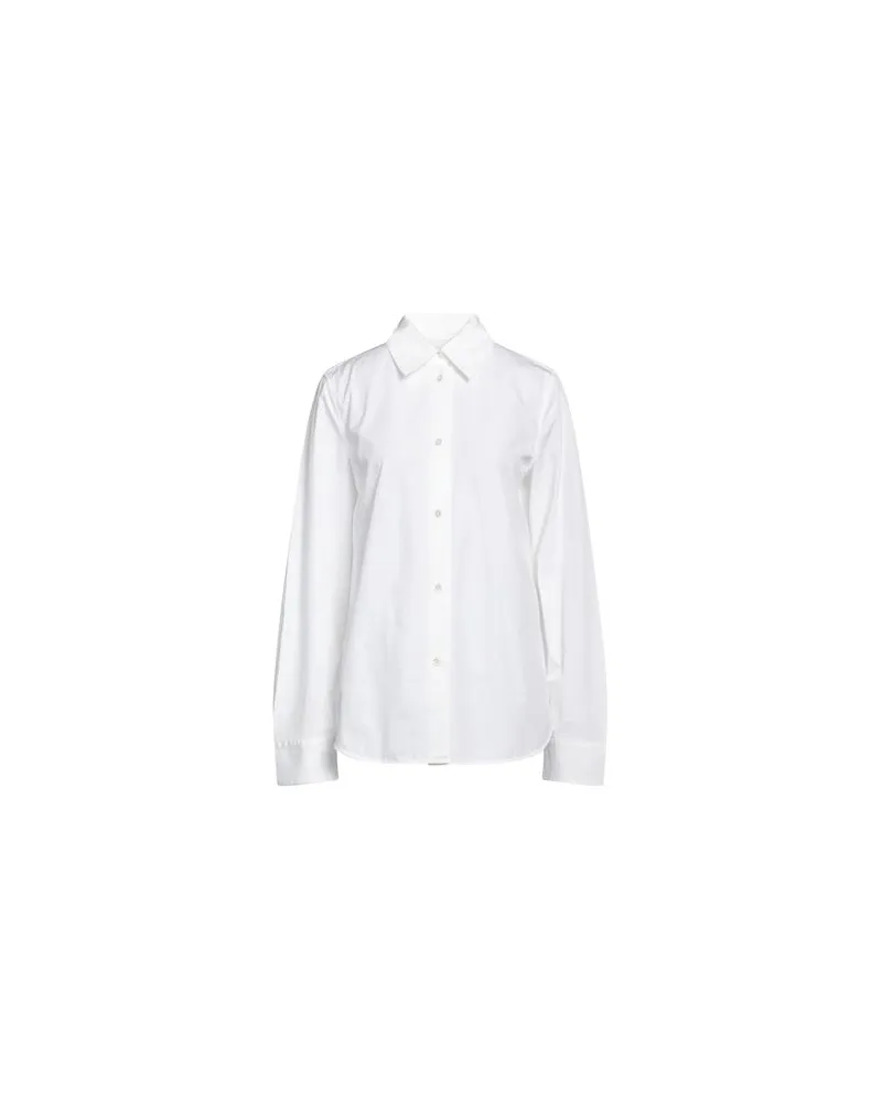 Jil Sander TOPS - Hemdenauf YOOX.COM Weiß