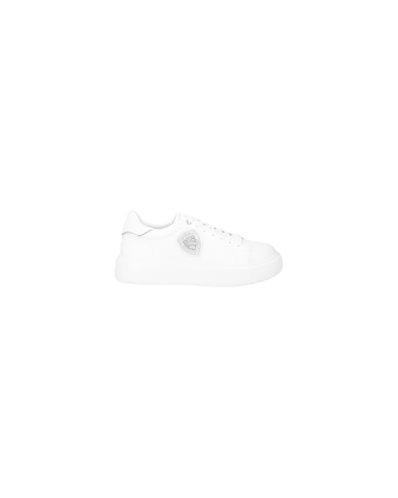 Blauer SCHUHE - Sneakersauf YOOX.COM Weiß