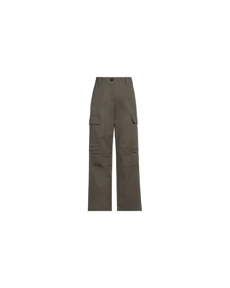Isabel Benenato HOSEN & RÖCKE - Hosenauf YOOX.COM Militärgrün