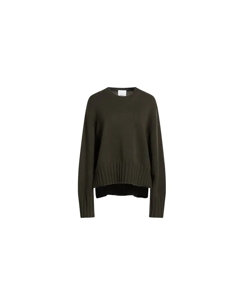 ALLUDE STRICKWAREN - Pulloverauf YOOX.COM Militärgrün