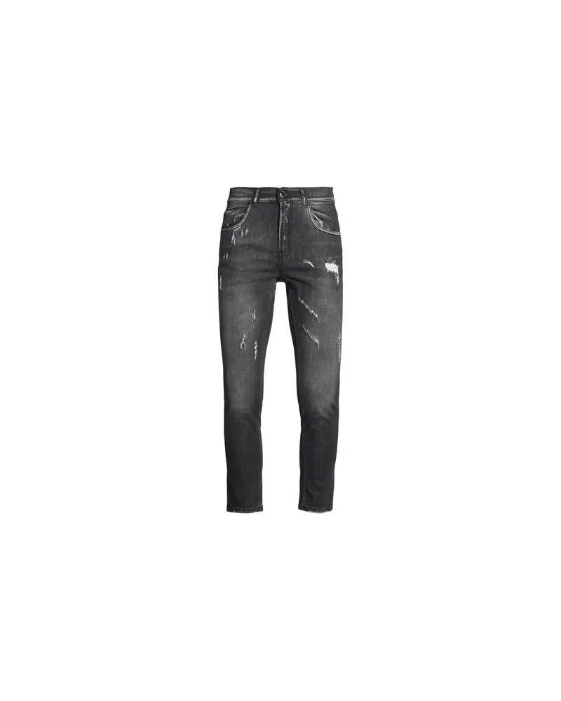 Les Hommes HOSEN & RÖCKE - Jeanshosenauf YOOX.COM Schwarz