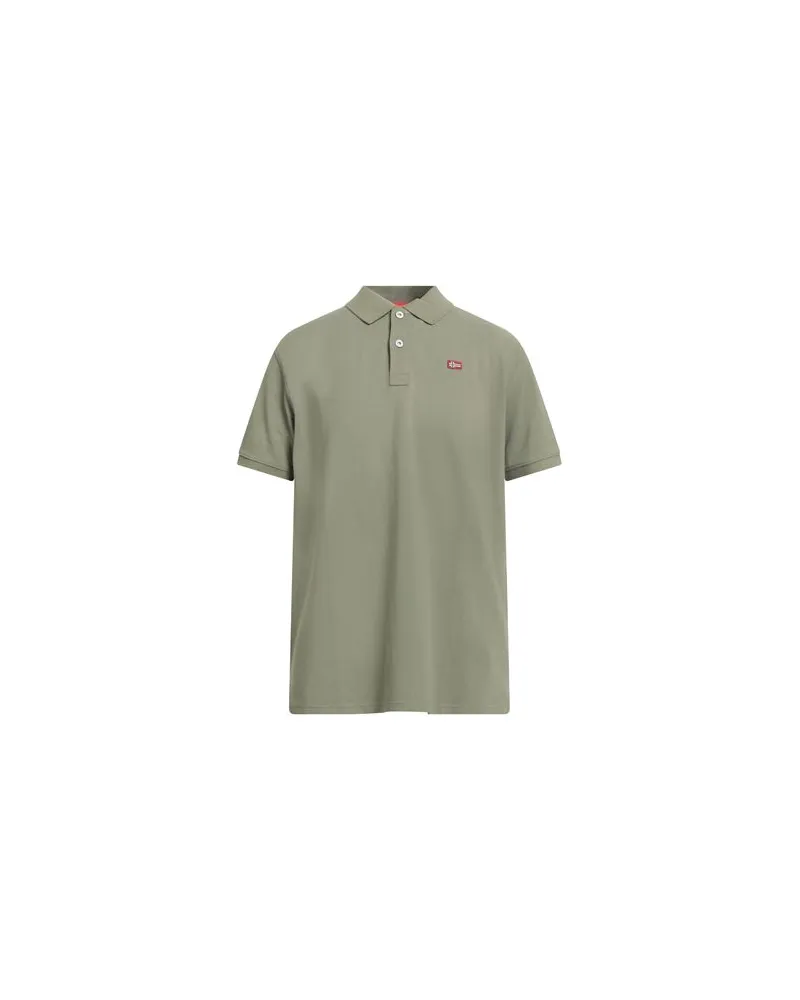 Napapijri TOPS - Poloshirtsauf YOOX.COM Militärgrün