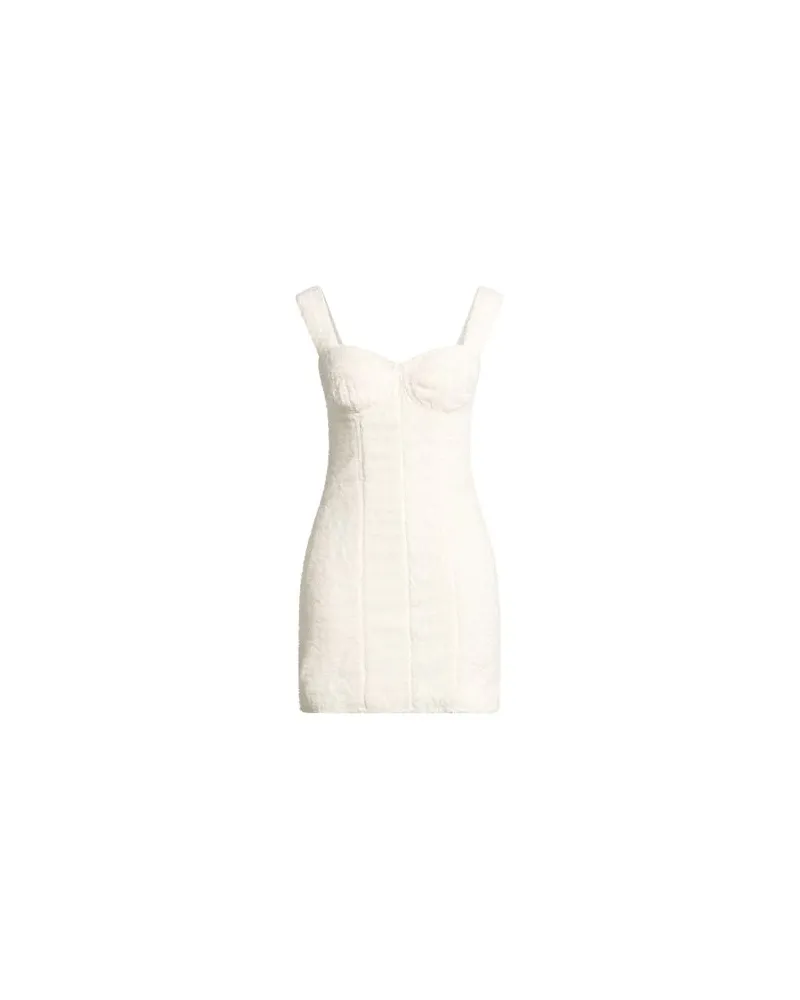 Dolce & Gabbana KLEIDER - Mini-Kleiderauf YOOX.COM Weiß