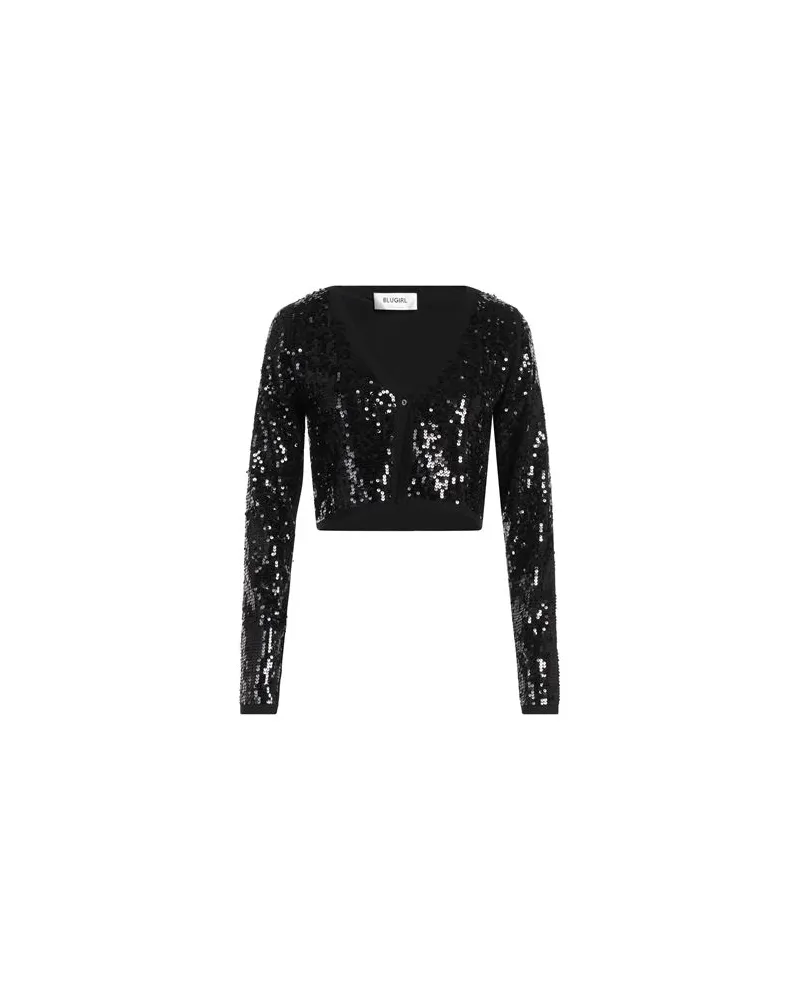 Blumarine STRICKWAREN - Wickelpulloverauf YOOX.COM Schwarz