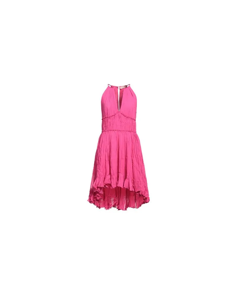Twin-Set KLEIDER - Midi-Kleiderauf YOOX.COM Fuchsia