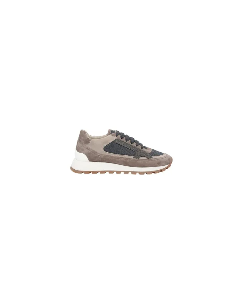 Brunello Cucinelli SCHUHE - Sneakersauf YOOX.COM Grau