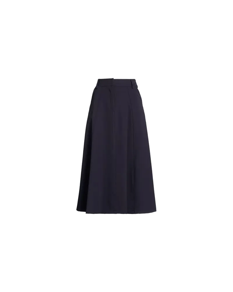 SHIRTAPORTER HOSEN & RÖCKE - Midi-Röckeauf YOOX.COM Marineblau