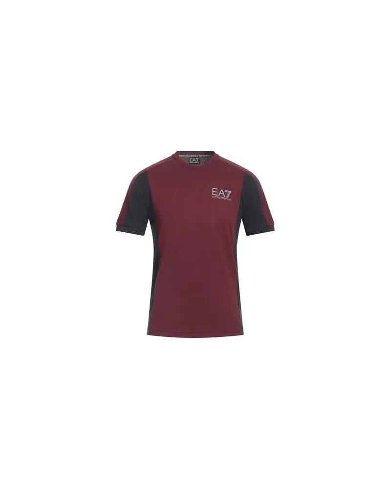 EA7 TOPS - T-shirtsauf YOOX.COM Bordeaux
