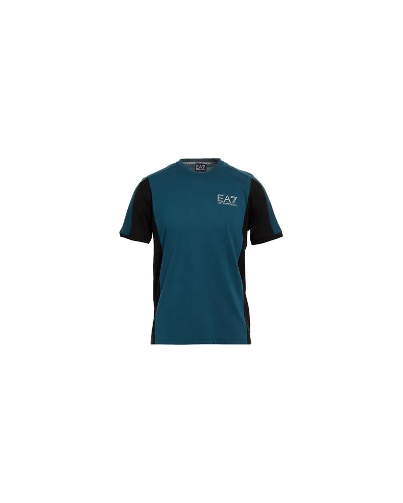 EA7 TOPS - T-shirtsauf YOOX.COM Aquamarin