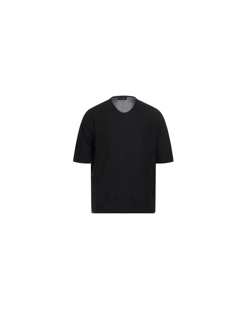 Roberto Collina STRICKWAREN - Pulloverauf YOOX.COM Schwarz