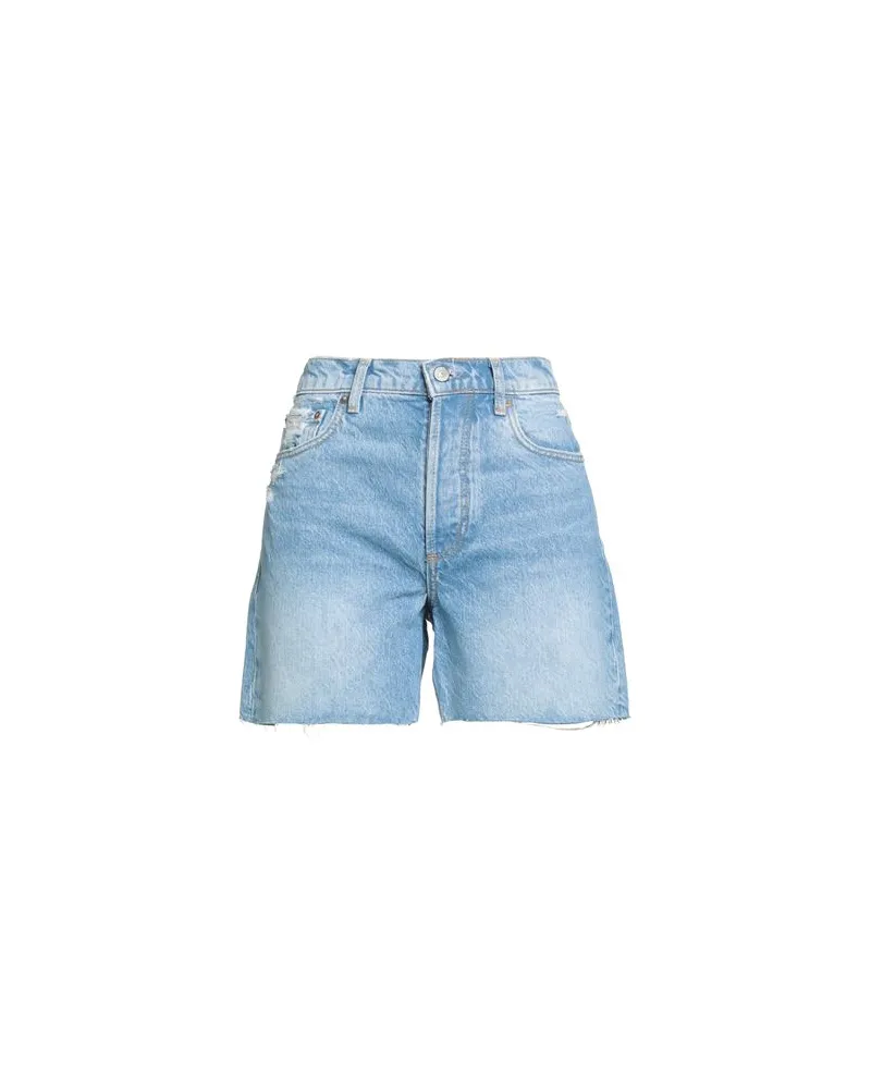 BOYISH HOSEN & RÖCKE - Jeansshortsauf YOOX.COM Blau