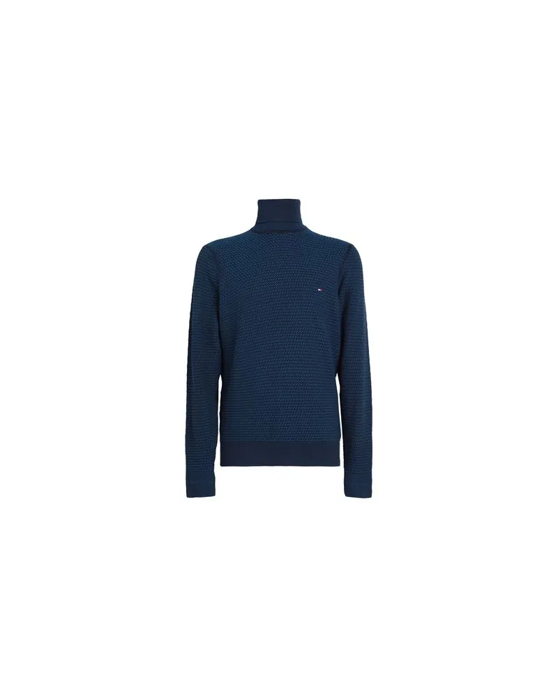 Tommy Hilfiger STRICKWAREN - Rollkragenpulloverauf YOOX.COM Marineblau