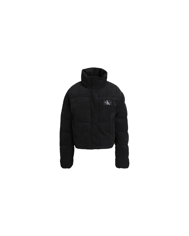 Calvin Klein JACKEN & MÄNTEL - Pufferjacken & Daunenjackenauf YOOX.COM Schwarz