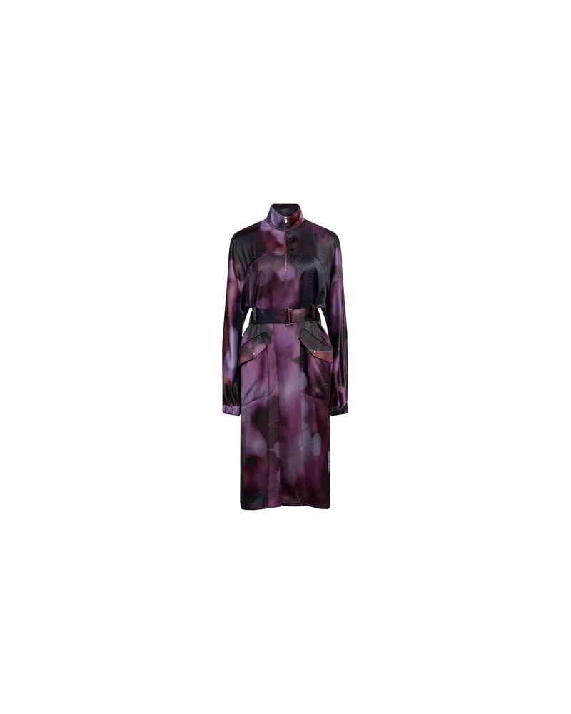 AGNONA KLEIDER - Midi-Kleiderauf YOOX.COM Dunkelviolett