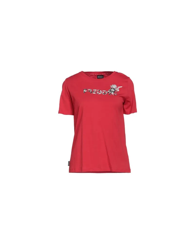 Freddy TOPS - T-shirtsauf YOOX.COM Rot
