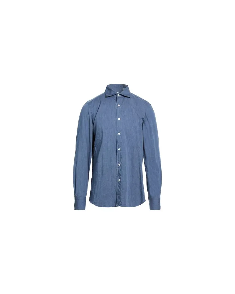 Finamore 1925 TOPS - Hemdenauf YOOX.COM Taubenblau