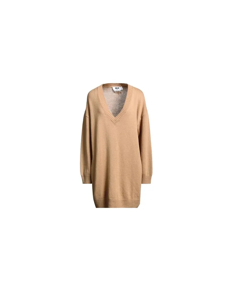 MSGM KLEIDER - Mini-Kleiderauf YOOX.COM Kamel