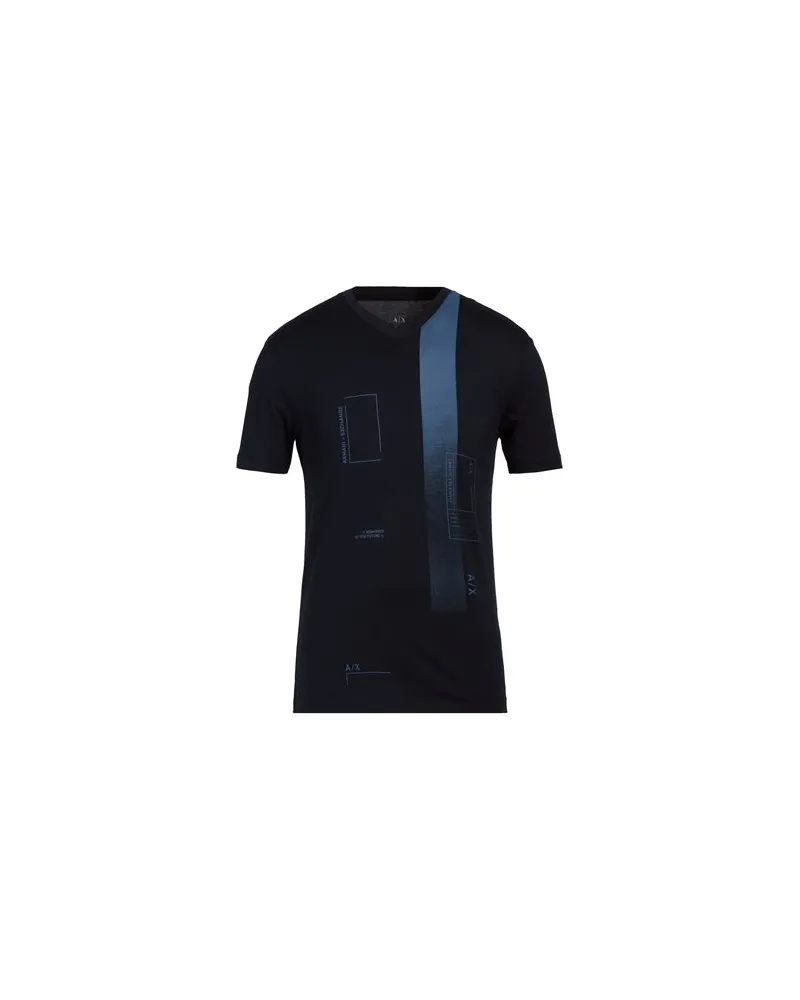 Armani Exchange TOPS - T-shirtsauf YOOX.COM Nachtblau