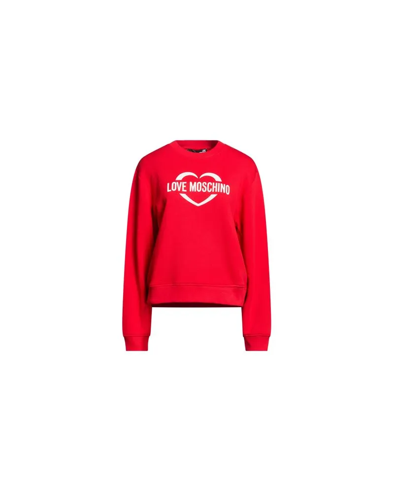 Moschino TOPS - Sweatshirtsauf YOOX.COM Rot