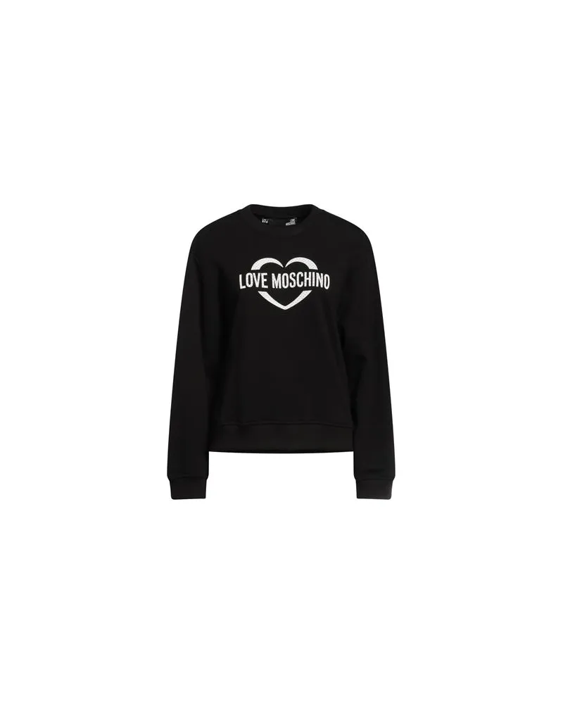 Moschino TOPS - Sweatshirtsauf YOOX.COM Schwarz