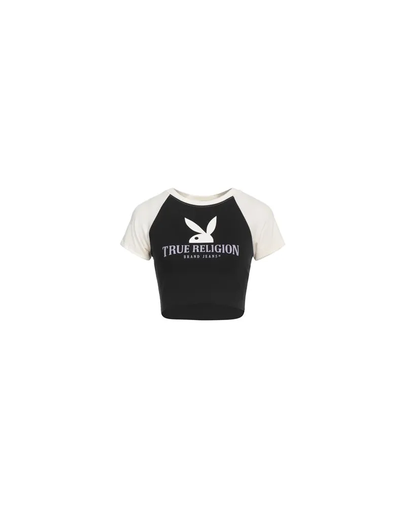 Playboy X TRUE RELIGION - TOPS - Topsauf YOOX.COM Schwarz
