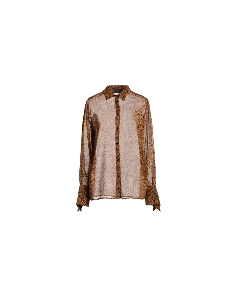 Gaëlle Bonheur TOPS - Hemdenauf YOOX.COM Braun