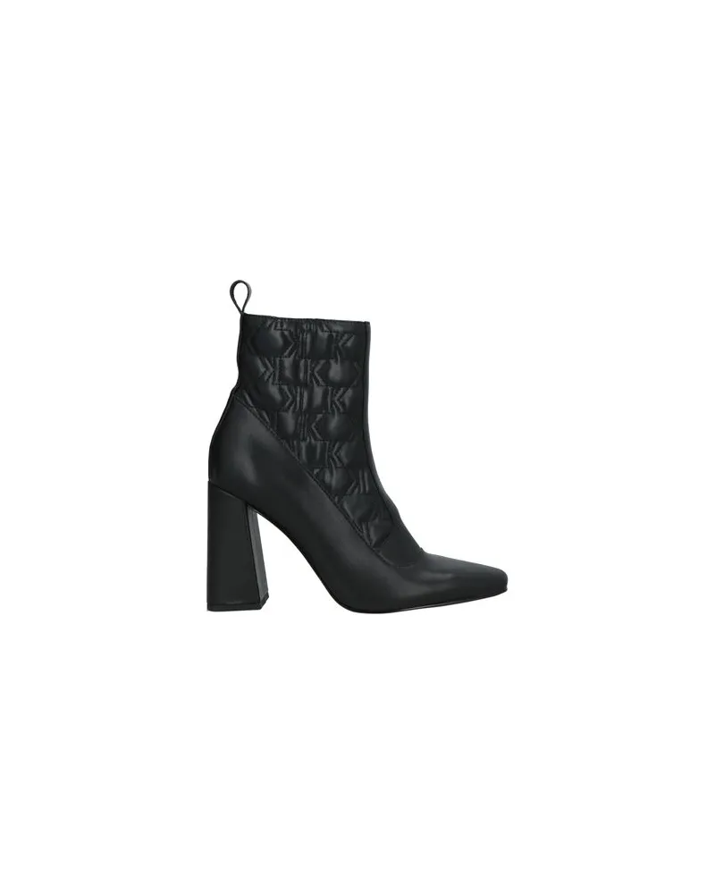 Karl Lagerfeld SCHUHE - Stiefelettenauf YOOX.COM Schwarz