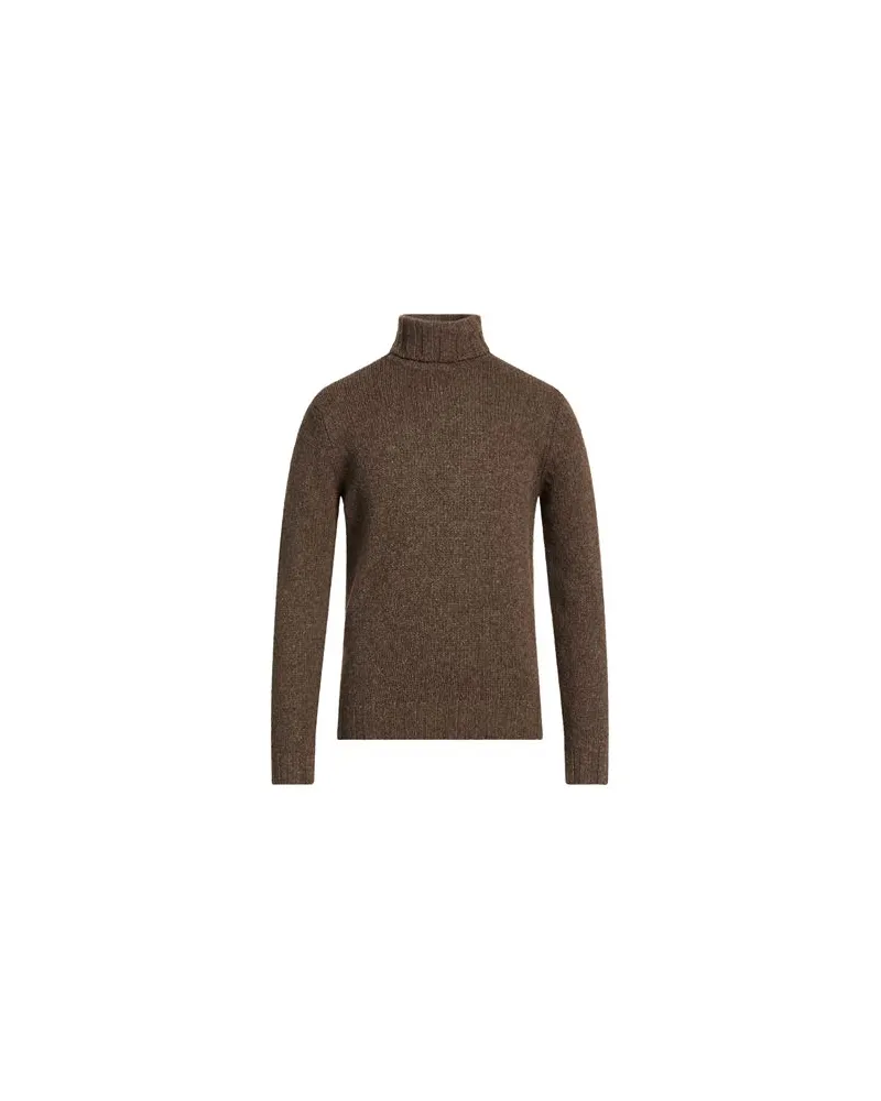 Filippo de Laurentiis STRICKWAREN - Rollkragenpulloverauf YOOX.COM Schokobraun