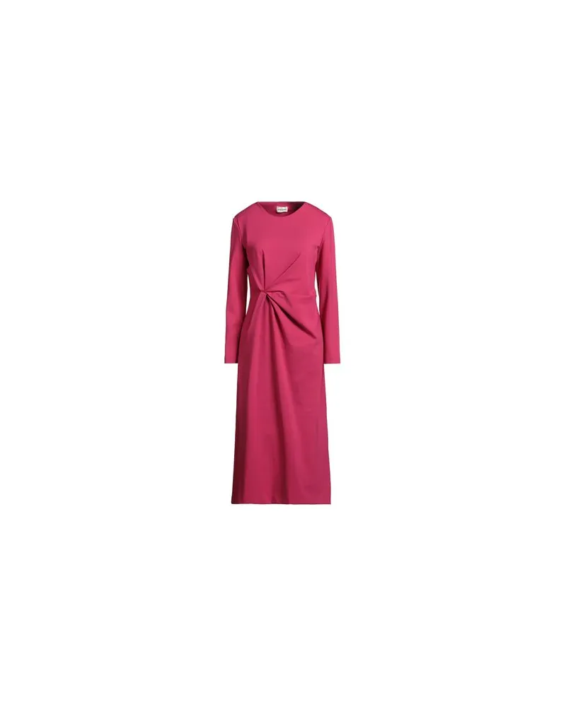 P.A.R.O.S.H. KLEIDER - Midi-Kleiderauf YOOX.COM Fuchsia