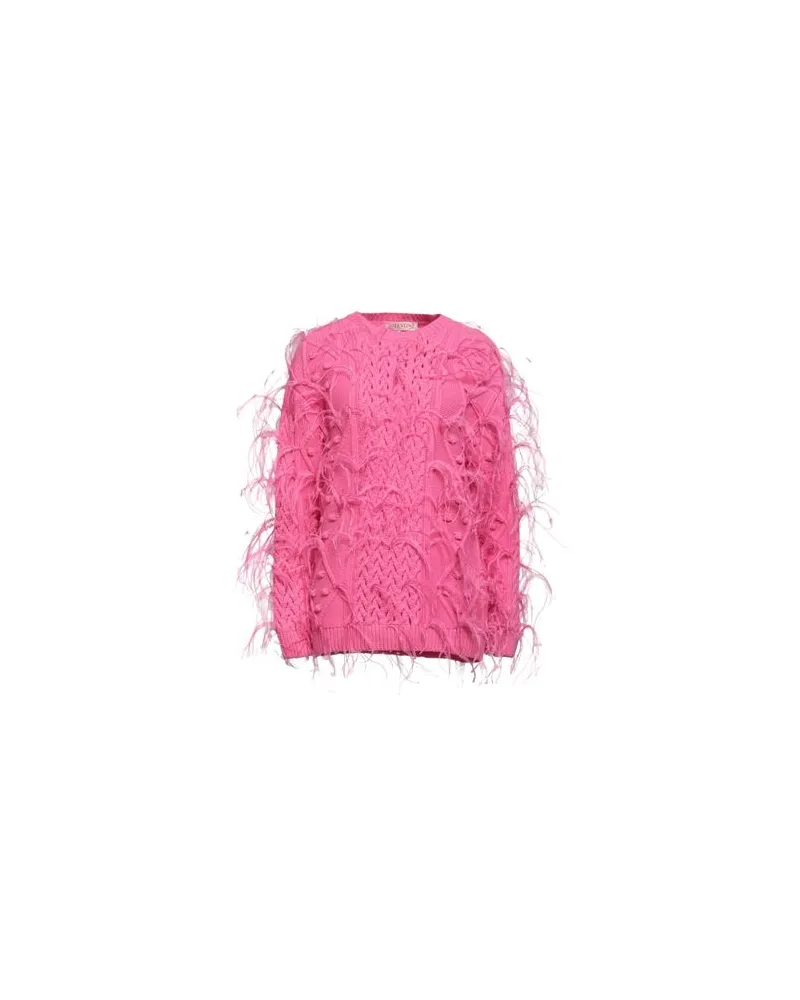 Valentino Garavani STRICKWAREN - Pulloverauf YOOX.COM Fuchsia