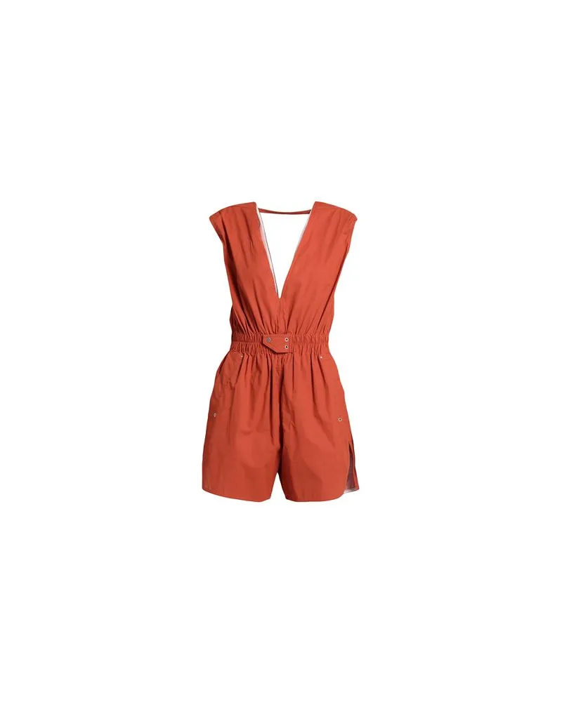 DRKSHDW by Rick Owens OVERALLS - Jumpsuitsauf YOOX.COM Rostrot
