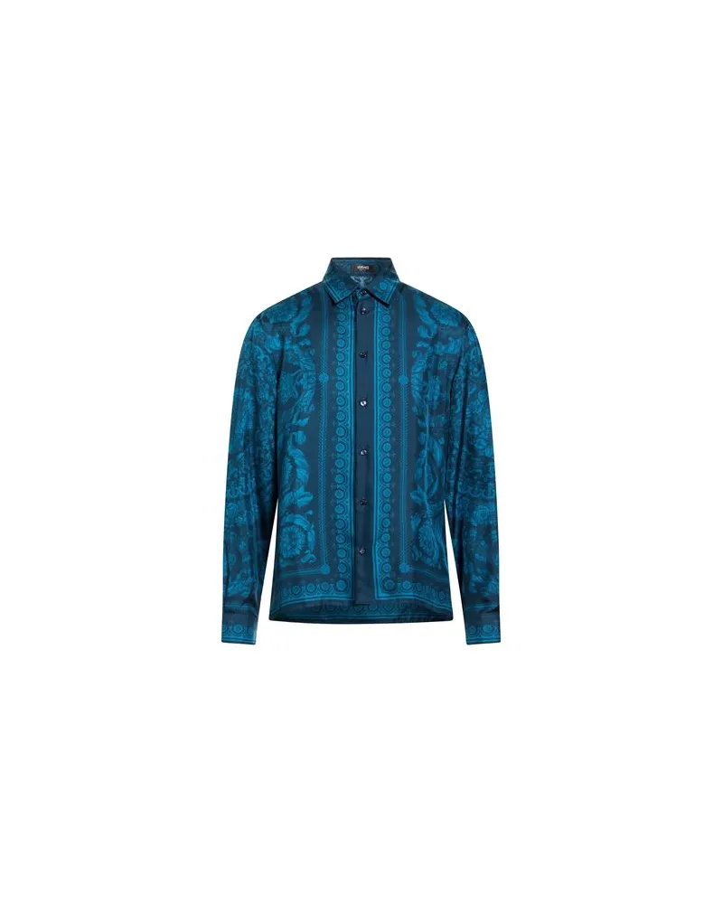 Versace TOPS - Hemdenauf YOOX.COM Blau
