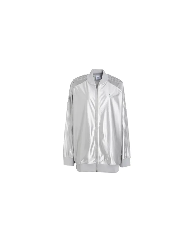adidas CS SST TRKTOP  - TOPS - Sweatshirtsauf YOOX.COM Hellgrau