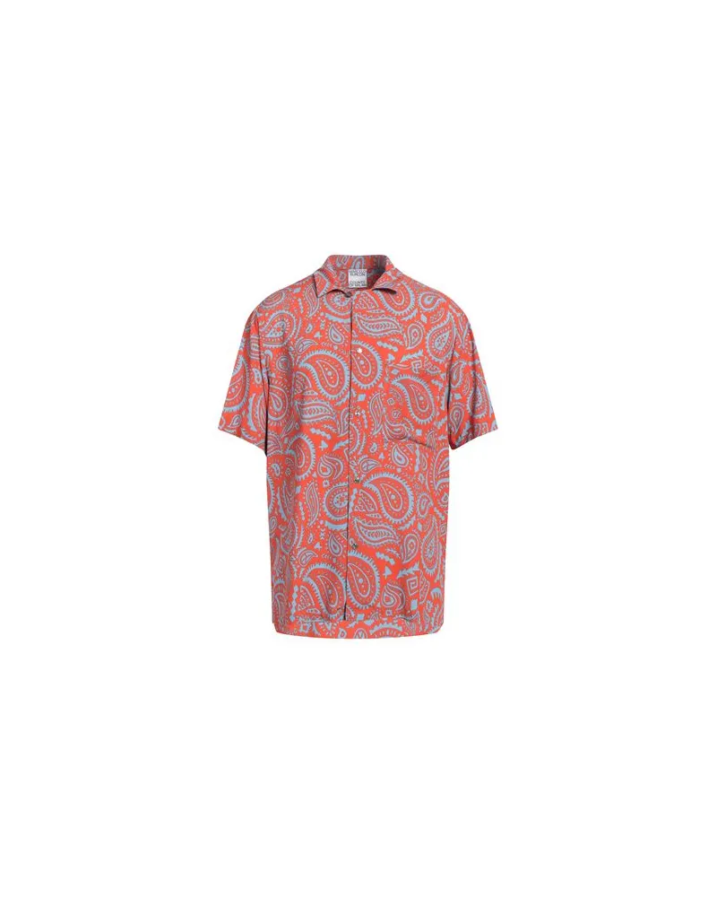 Marcelo Burlon | County of Milan TOPS - Hemdenauf YOOX.COM Tomatenrot