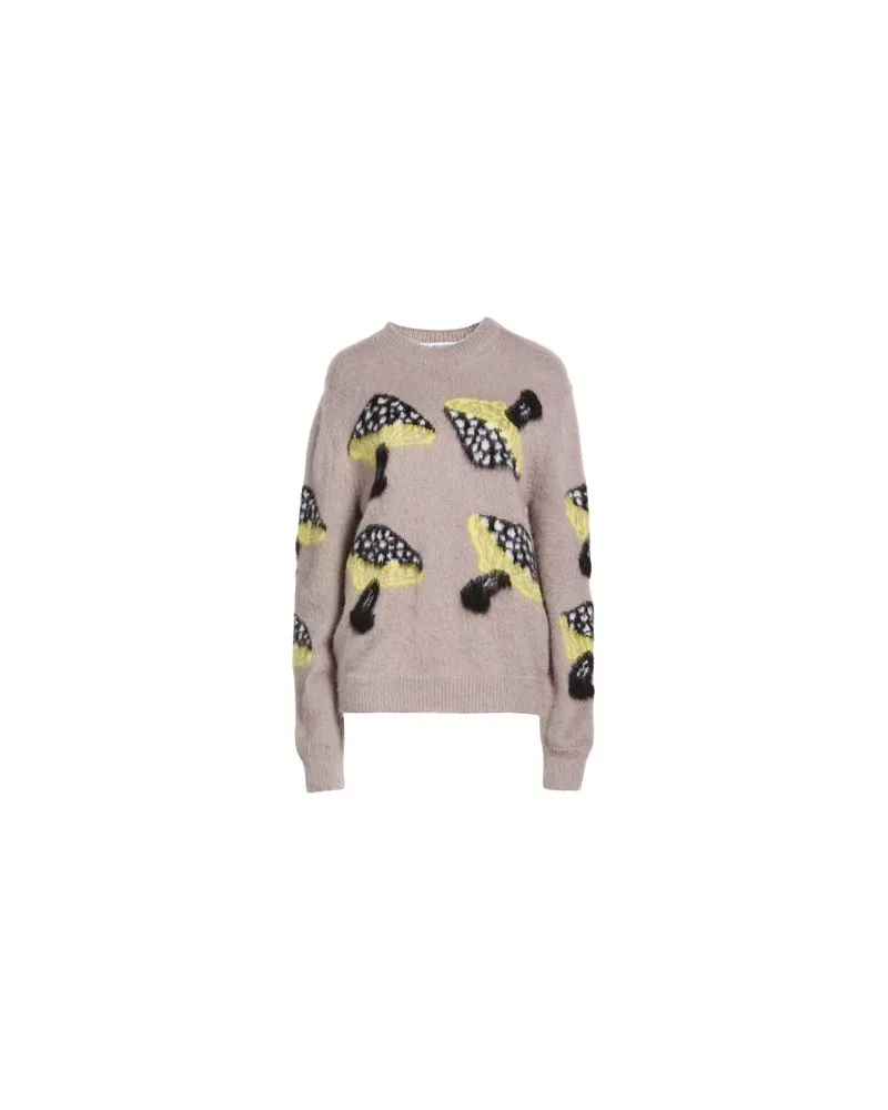 MSGM STRICKWAREN - Pulloverauf YOOX.COM Hellgrau
