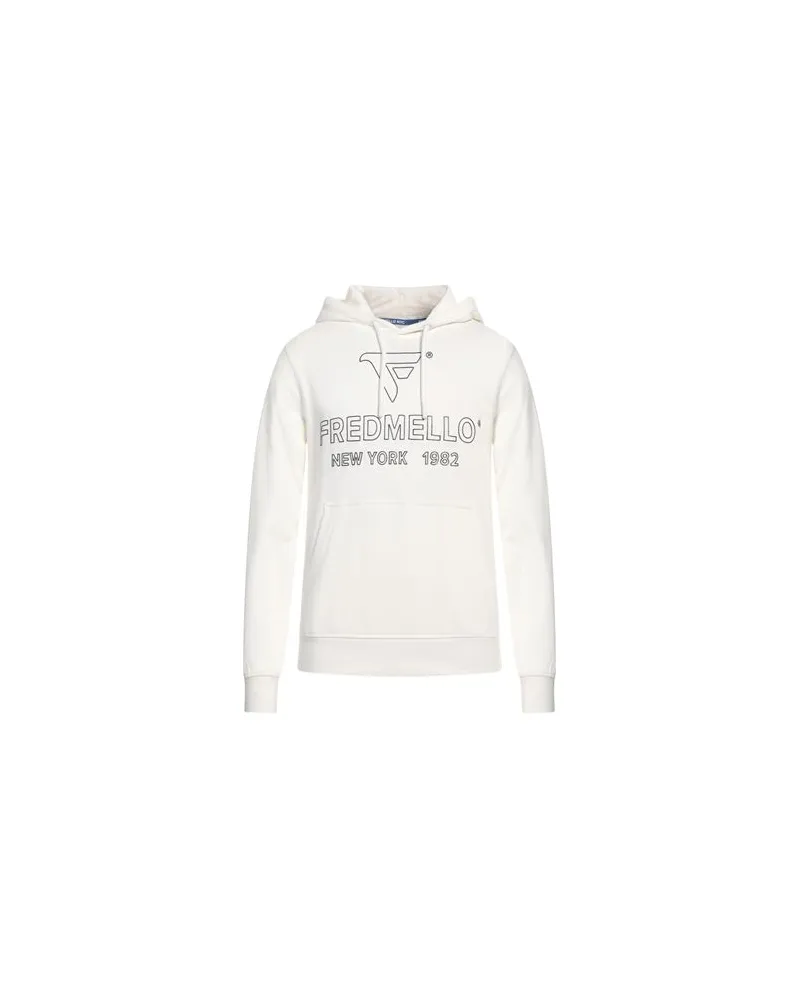 Fred Mello TOPS - Sweatshirtsauf YOOX.COM Elfenbein