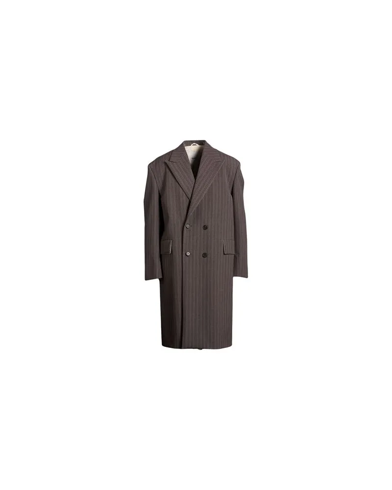 OAMC JACKEN & MÄNTEL - Mäntelauf YOOX.COM Dunkelbraun