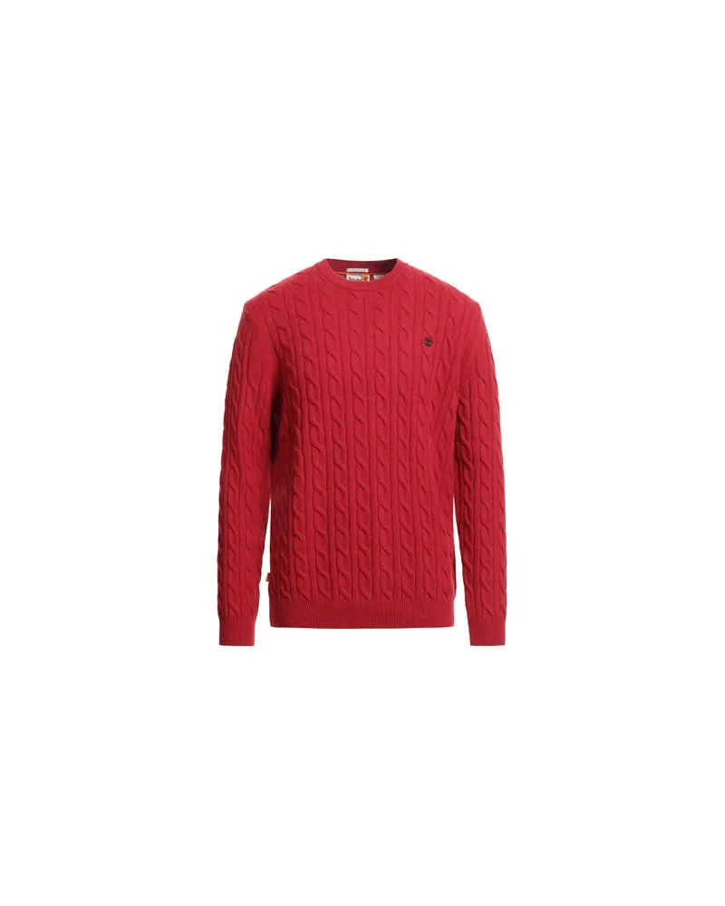 Timberland STRICKWAREN - Pulloverauf YOOX.COM Rot