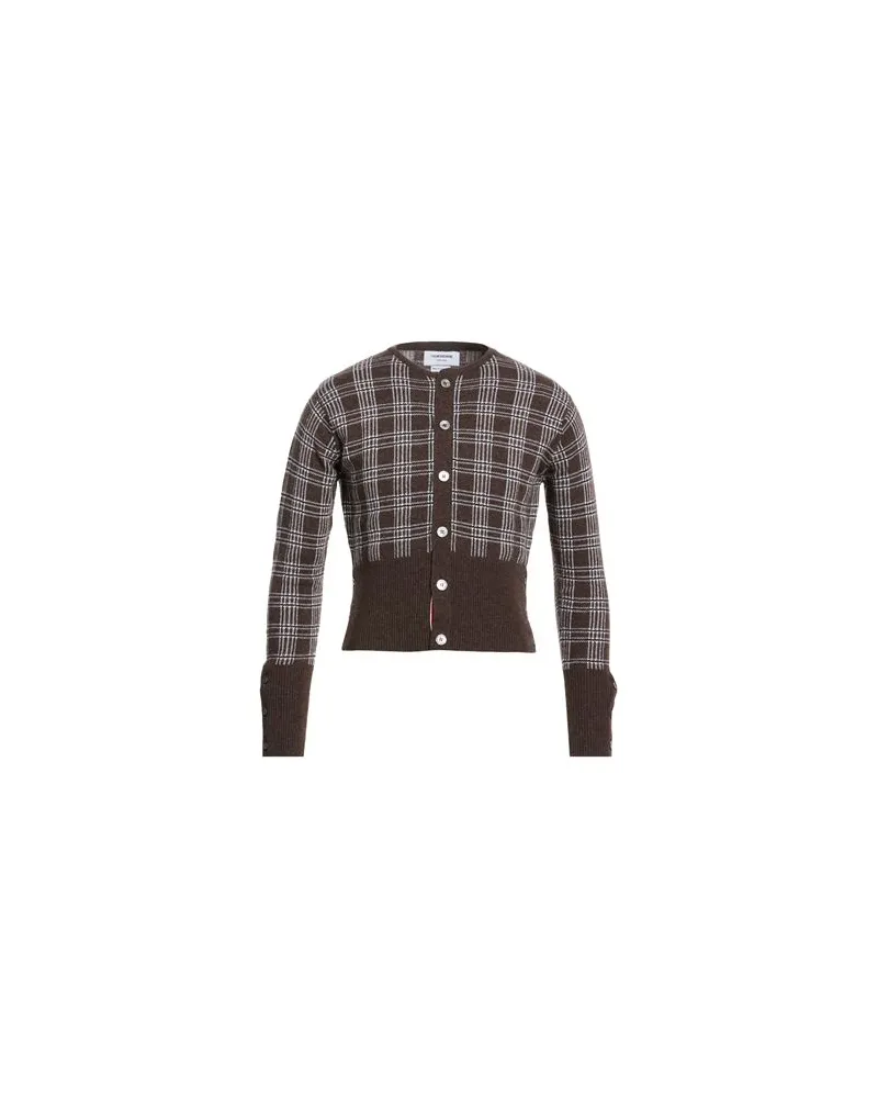 Thom Browne STRICKWAREN - Strickjackenauf YOOX.COM Dunkelbraun
