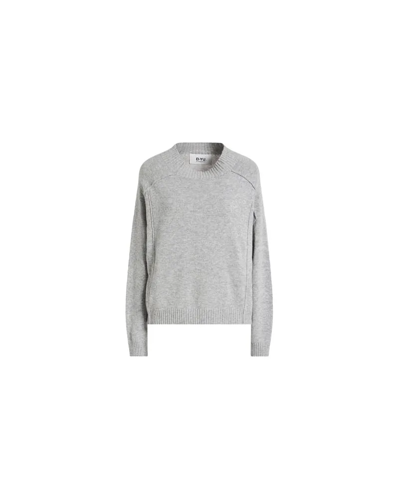 B.yu STRICKWAREN - Pulloverauf YOOX.COM Hellgrau